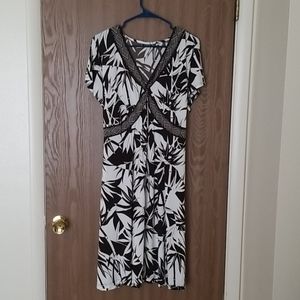 Apt 9 chocolate floral dress
